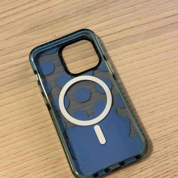 MUZIKTIGER Coin iPhone Case 13 Pro MagSafe Impact Sierra Blue - Picture 6 of 6